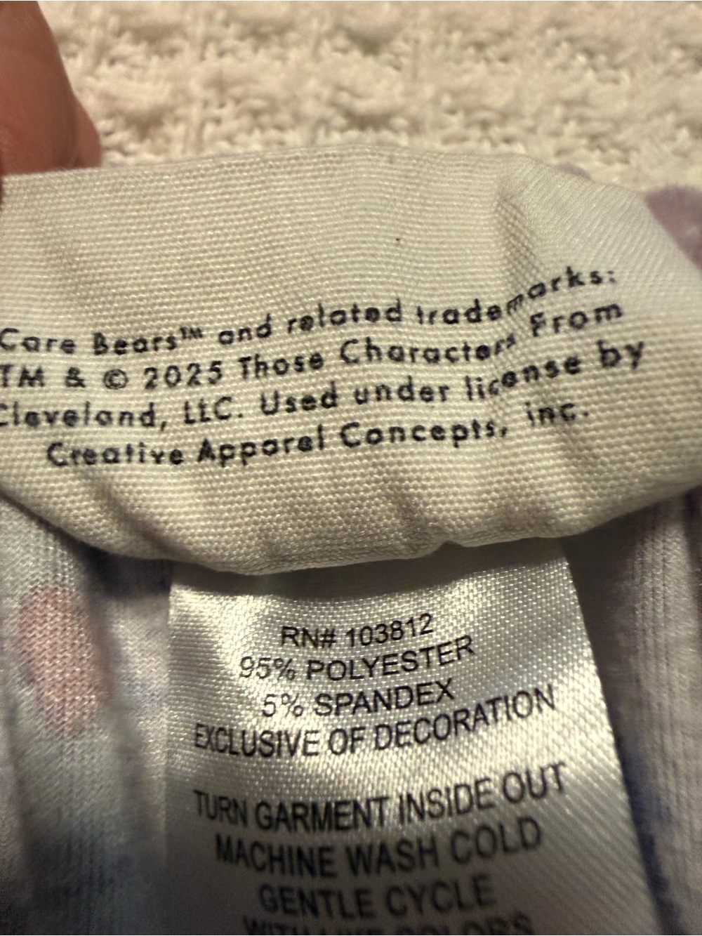 Munki Munki Care Bears Halloween Plush Pajama Pants | Medium - Picture 5 of 6